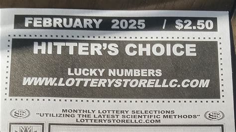 hitters choice lottery tip sheet.